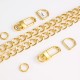 Stainless steel bag chain 10.5mm flat chanel chain