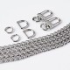 Stainless steel bag chain 6.5mm flat chanel chain Stainless steel bag chain 6.5mm flat chanel chain