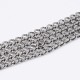 Stainless steel bag chain 6.5mm flat chanel chain Stainless steel bag chain 6.5mm flat chanel chain