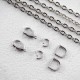Stainless steel bag chain 6mm LV multi pochette chain