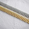 Stainless steel bag chain 6mm YSL flat chain