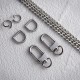 Stainless steel bag chain 6mm YSL flat chain