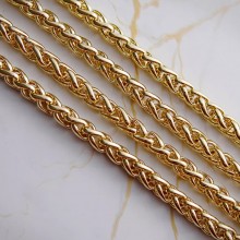 Solid brass bag chain 6mm lantern chain Solid brass bag chain 6mm lantern chain