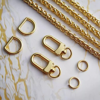 Solid brass bag chain 6mm lantern chain Solid brass bag chain 6mm lantern chain