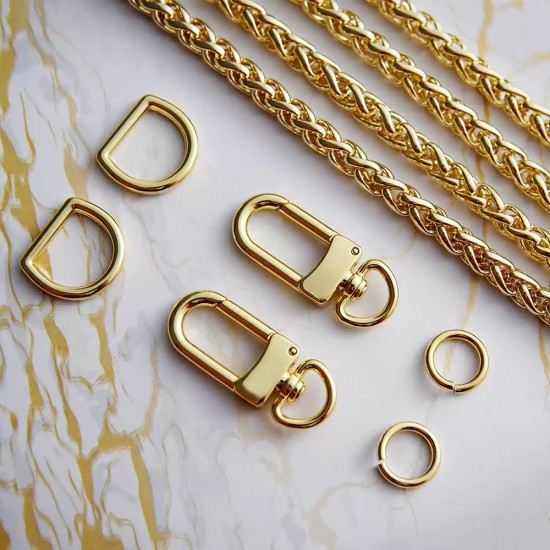 Solid brass bag chain 6mm lantern chain Solid brass bag chain 6mm lantern chain