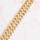 Stainless steel bag chain 7.5mm flat Egg chain