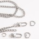 Stainless steel bag chain 7.5mm flat Egg chain