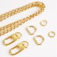 Stainless steel bag chain 7.5mm flat Egg chain