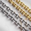 Stainless steel bag chain 8mm flat diamond chain