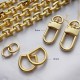 Stainless steel bag chain 8mm flat diamond chain