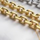 Stainless steel bag chain 8mm flat diamond chain