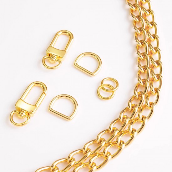 Stainless steel bag chain 9mm Egg chain