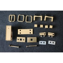 ACC-165 gold Valextra Iside handbag whole kit hardware with logo