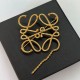 LOEWE Flamenco bag hardware, Anagram brooch twist rope LOEWE Flamenco bag hardware, Anagram brooch twist rope