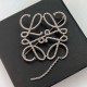 LOEWE Flamenco bag hardware, Anagram brooch twist rope LOEWE Flamenco bag hardware, Anagram brooch twist rope