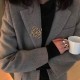 LOEWE Flamenco bag hardware, Anagram brooch LOEWE Flamenco bag hardware, Anagram brooch