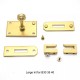 Solid brass Hermes Birkin 25 30 35 40 hardware kit, No.2
