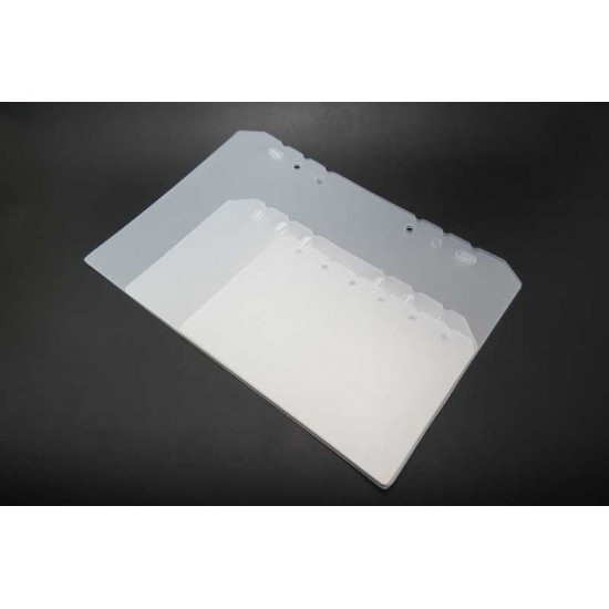 PP notebook clapboard, 2 pieces/lot PP notebook clapboard, 2 pieces/lot