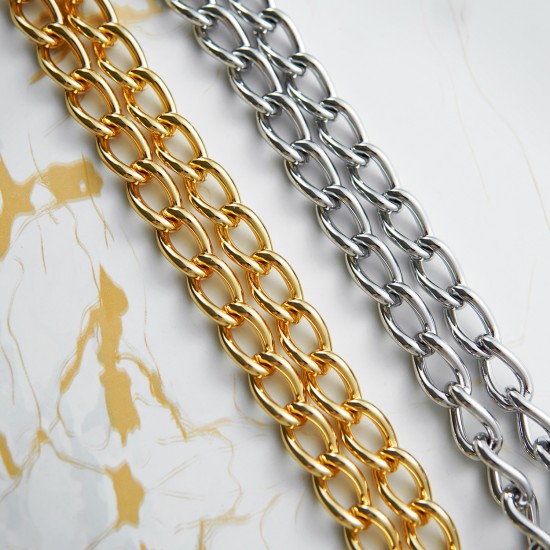 Stainless steel bag chain 9mm Egg chain