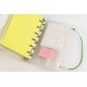Notebook dairy planner PVC Transparent File Small Things Keeper