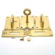 Solid brass Hermes HAC 40 45 50 hardware kit, No.3