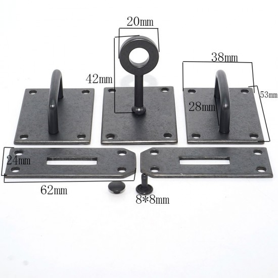 Solid brass Hermes HAC 40 45 50 hardware kit, No.3