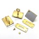 Solid brass Hermes HAC 40 45 50 hardware kit, No.3