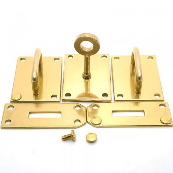 Solid brass Hermes HAC 40 45 50 hardware kit, No.3