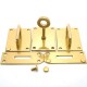 Solid brass Hermes HAC 40 45 50 hardware kit, No.3