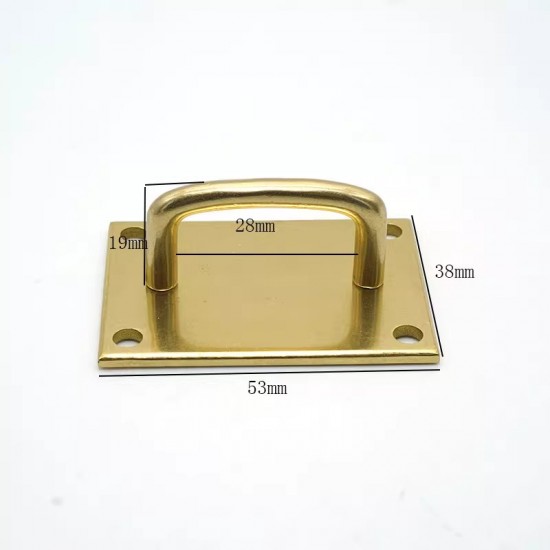 Solid brass Hermes HAC 40 45 50 hardware kit, No.3