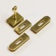 Solid brass Hermes Kelly mini 2 K25 hardware kit, No.4 Solid brass Hermes Kelly mini 2 K25 hardware kit, No.4