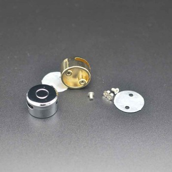 Strap round lock, leather accessory, leather supplies, leather hardware LWP-12 hardware
