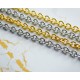 Stainless steel bag chain 9mm round ring chain