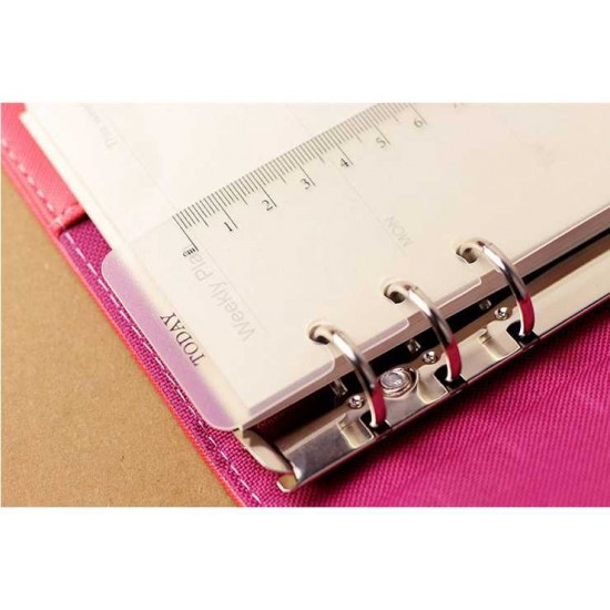 Notebook dairy planner ruler clapboard 2 pieces/lot