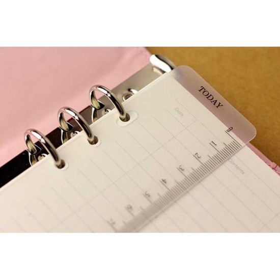 Notebook dairy planner ruler clapboard 2 pieces/lot