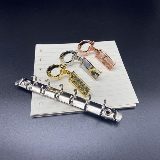 SLG-102 hardware kit loose leaf binder lock refillable paper