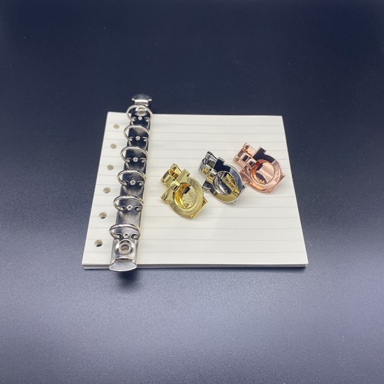 SLG-102 hardware kit loose leaf binder lock refillable paper