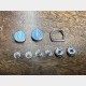 Hermesnap card holder SLG-172 hardware kit