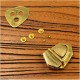 Solid brass bag lock Solid brass bag lock