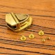 Solid brass bag lock Solid brass bag lock