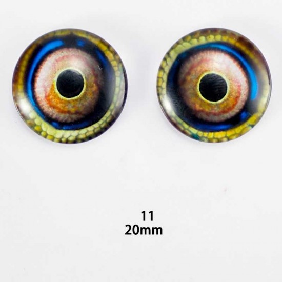 20mm Resin Cabochon glass eyes 2pc/lot 20mm Resin Cabochon glass eyes 2pc/lot