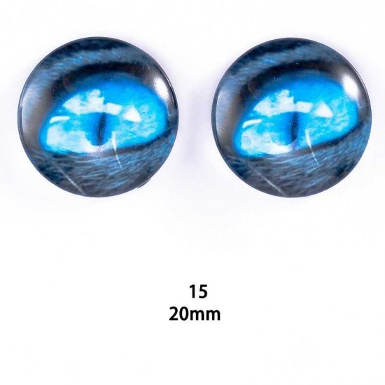 20mm Resin Cabochon glass eyes 2pc/lot 20mm Resin Cabochon glass eyes 2pc/lot