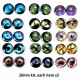 20mm Resin Cabochon glass eyes 2pc/lot 20mm Resin Cabochon glass eyes 2pc/lot