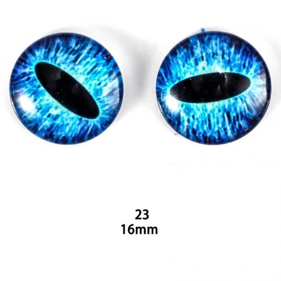 16mm Resin Cabochon glass eyes 2pc/lot