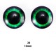 16mm Resin Cabochon glass eyes 2pc/lot 16mm Resin Cabochon glass eyes 2pc/lot