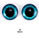 16mm Resin Cabochon glass eyes 2pc/lot