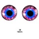 16mm Resin Cabochon glass eyes 2pc/lot 16mm Resin Cabochon glass eyes 2pc/lot