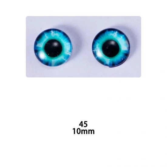  SEWACC 100pcs Eye accessories 18mm glass eyes Eye