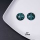 25mm Resin Cabochon glass eyes 2pc/lot