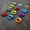 10mm Resin Cabochon glass eyes 2pc/lot